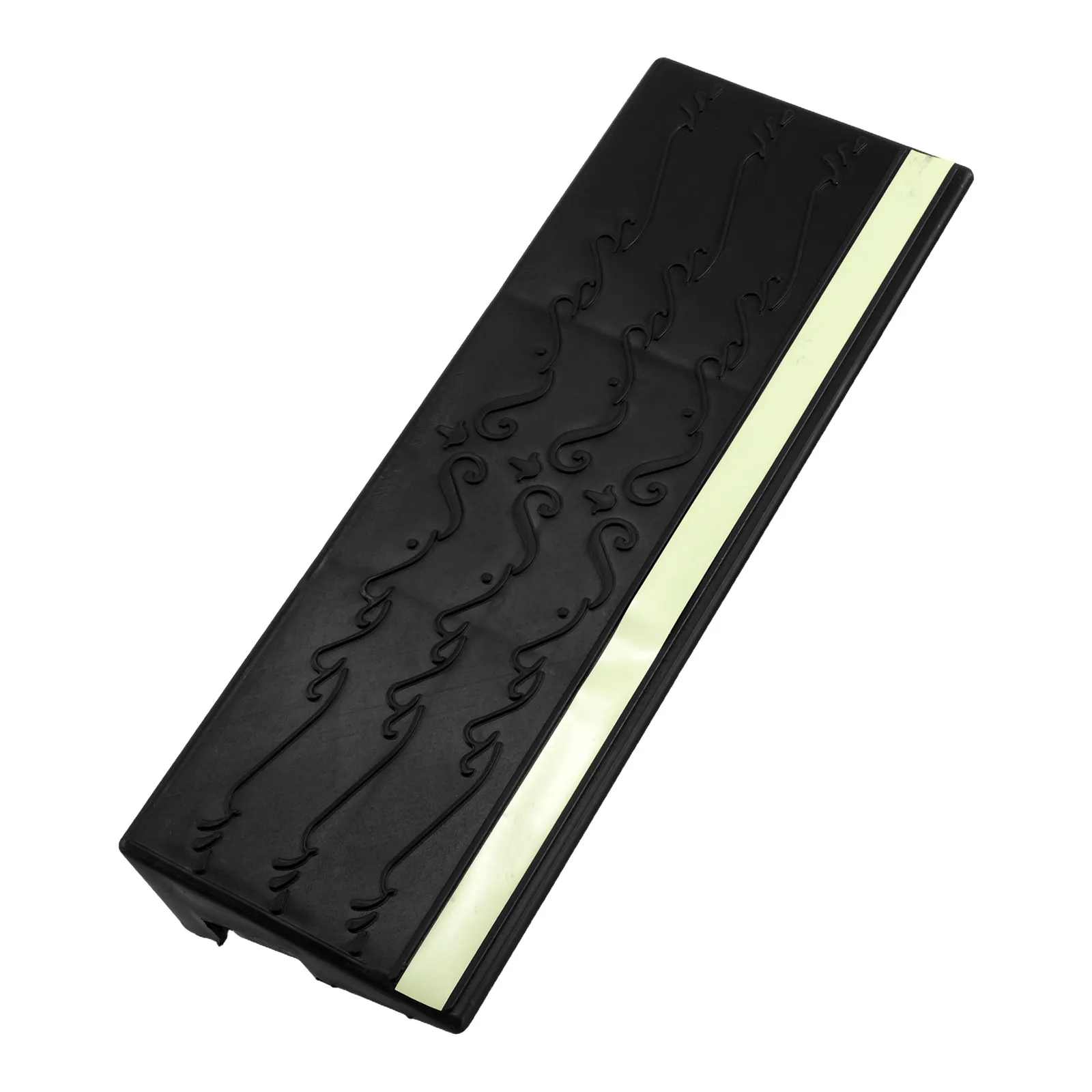 30x6.5cm Robot Vacuum Door Threshold Ramp Angled Entry Mat Small Indoor Modular Ramp for Smooth Sweeping Robot Access and Floor