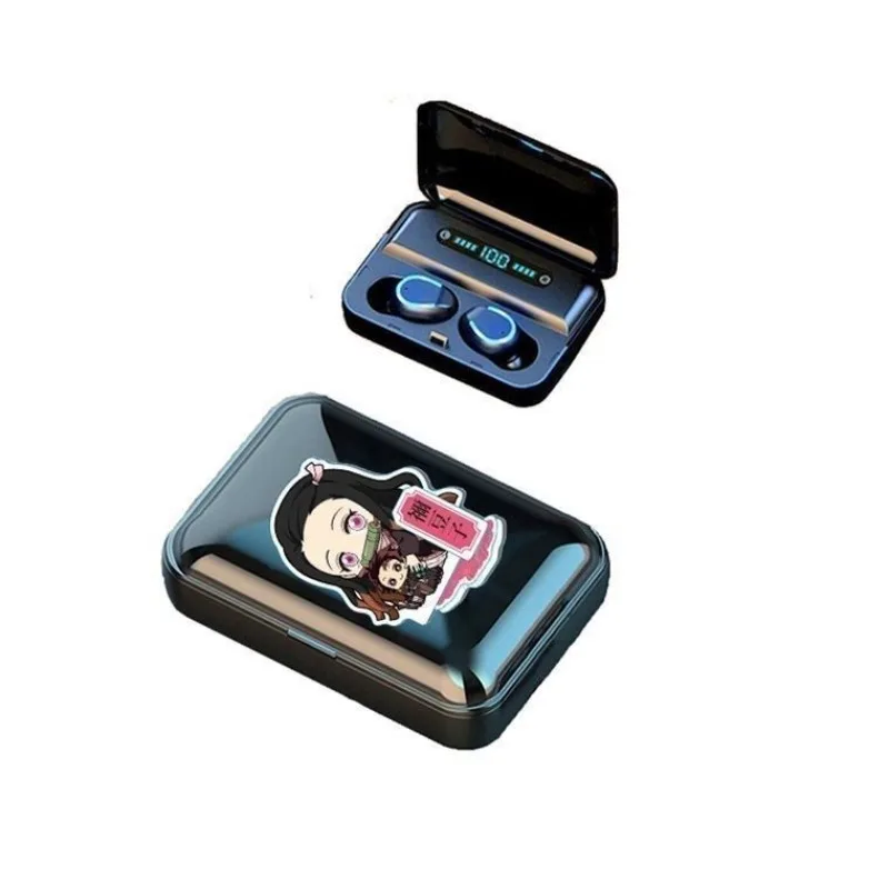 شيطان القاتل كامادو تانجيرو كامادو Nezuko الكرتون لطيف سماعة رأس بخاصية البلوتوث الرياضة اللياقة البدنية مريحة شحن لاسلكي سماعة #5