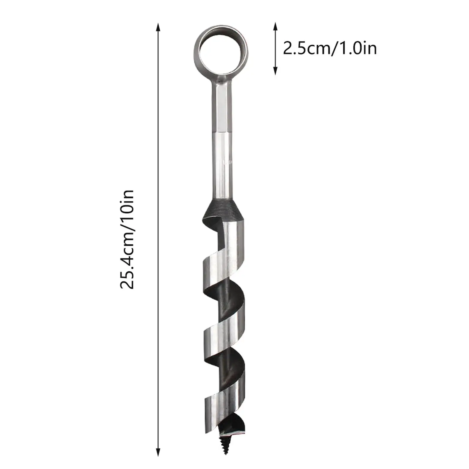 Multifunctionele vijzelboor Noodgereedschap Bushcrafting voor kampeerreizen