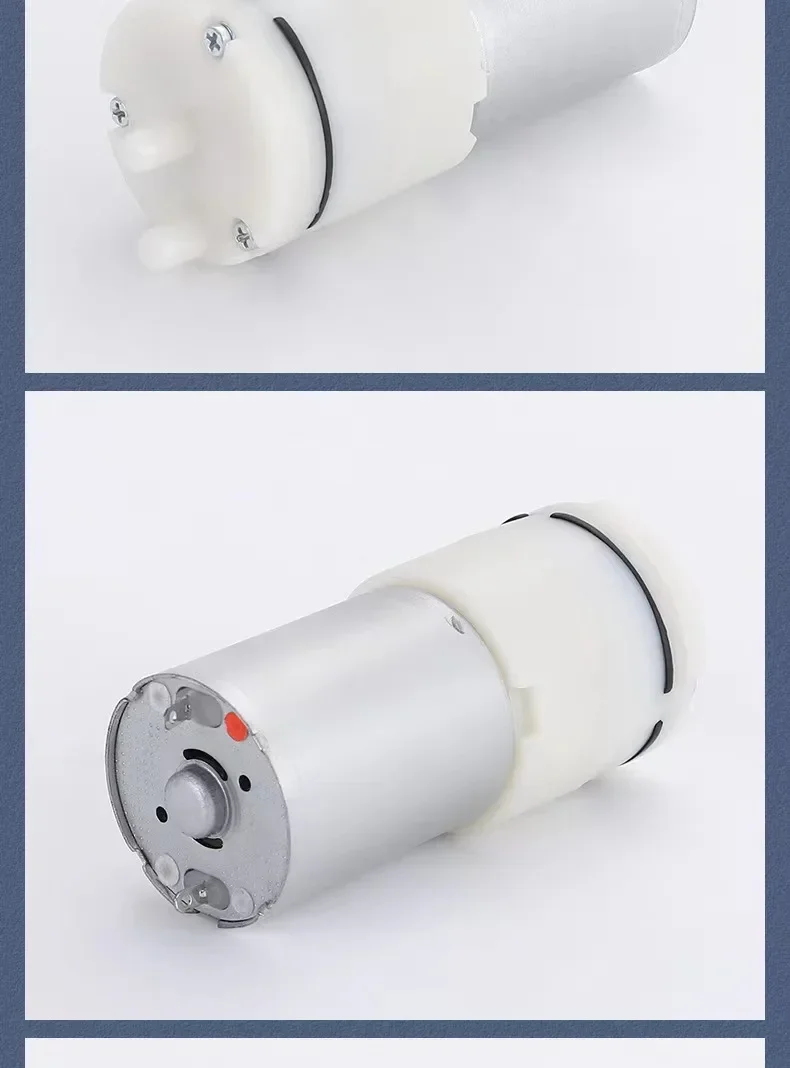 370 Mini-Luftpumpe, DC 6 V, 12 V, elektrische Mikro-Vakuumpumpe, Vakuum-Booster-Motor für Schönheitsinstrumente, medizinische Behandlung, Milchpumpe – Detail 9