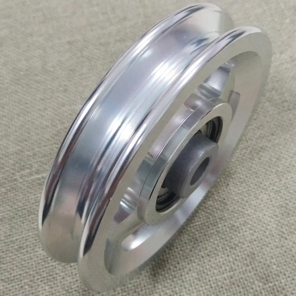 73/88/95/110/114mm Pulley Wheel Aluminium Alloy Bearing Pulley Wheel Gym Fitness Equipment Accessories Pulley Wheel Replacement