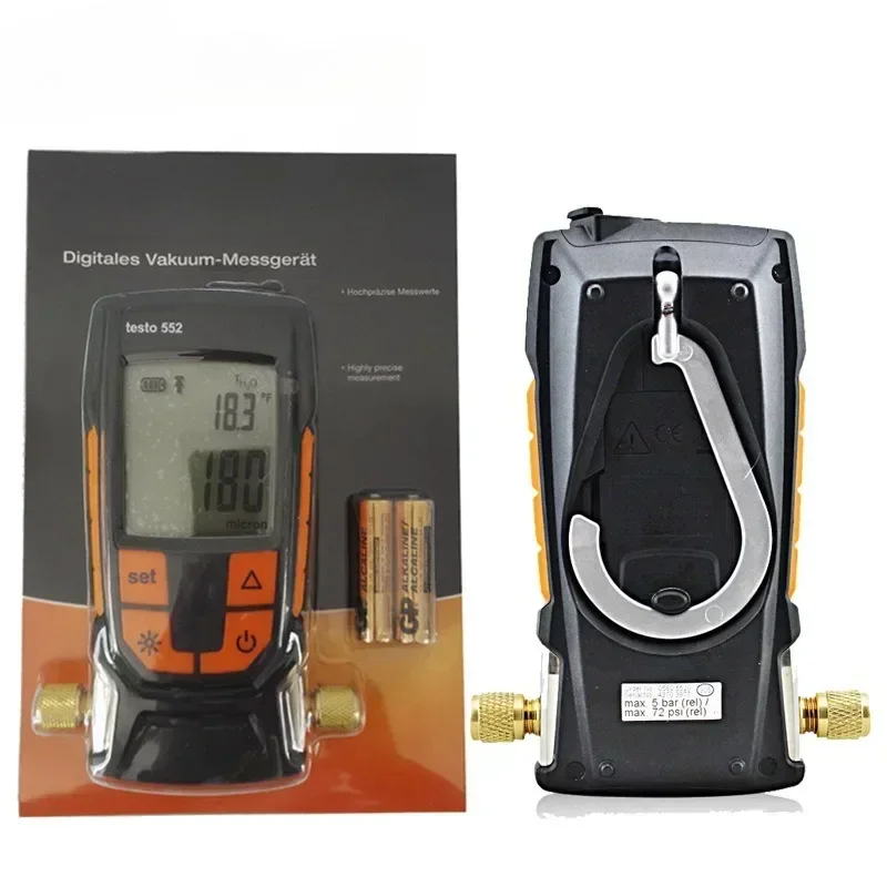 552 Digital Vacuum Micron Gauge with Bluetooth (Part Number 0560 5522 01)  Vacuum Gauges
