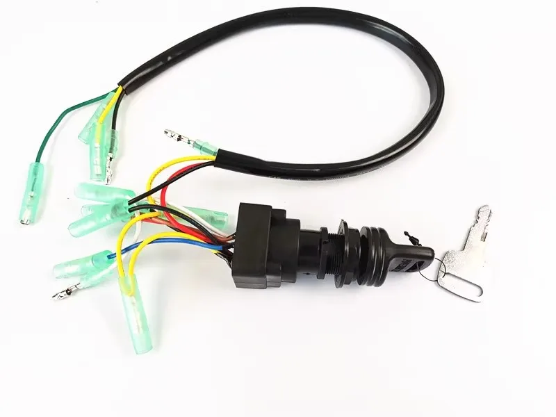 Remote Control Box Ignition Switch Main Switch Assy 703-82510-43-00 For Yamaha Outboard Motors 703-82510-42-00 Push To Choke
