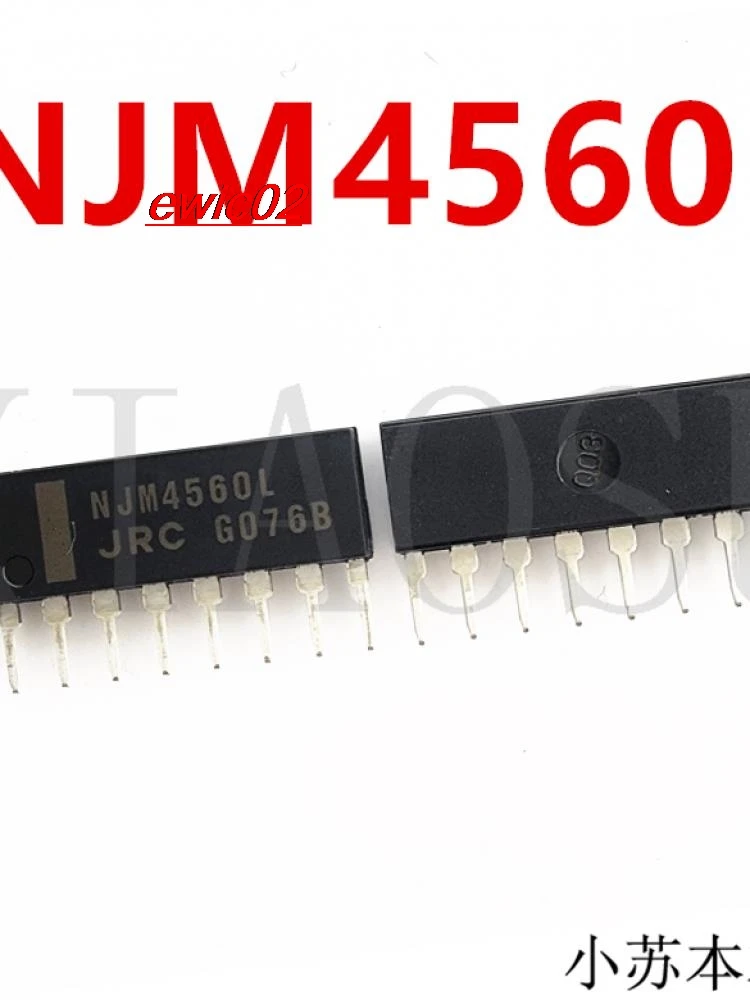 

5 шт., Оригинальные запасные части NJM4560L NJM4560 SIP-8 IC