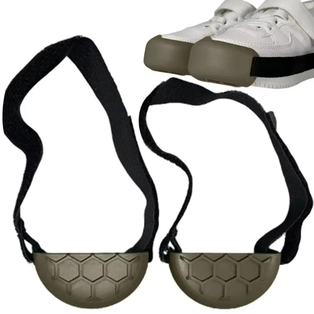 1 Pair Anti-Slip Shoe Toe Covers Wear-Resistant Protective Sports Shoe Protectors Waterproof Dust-Resistant