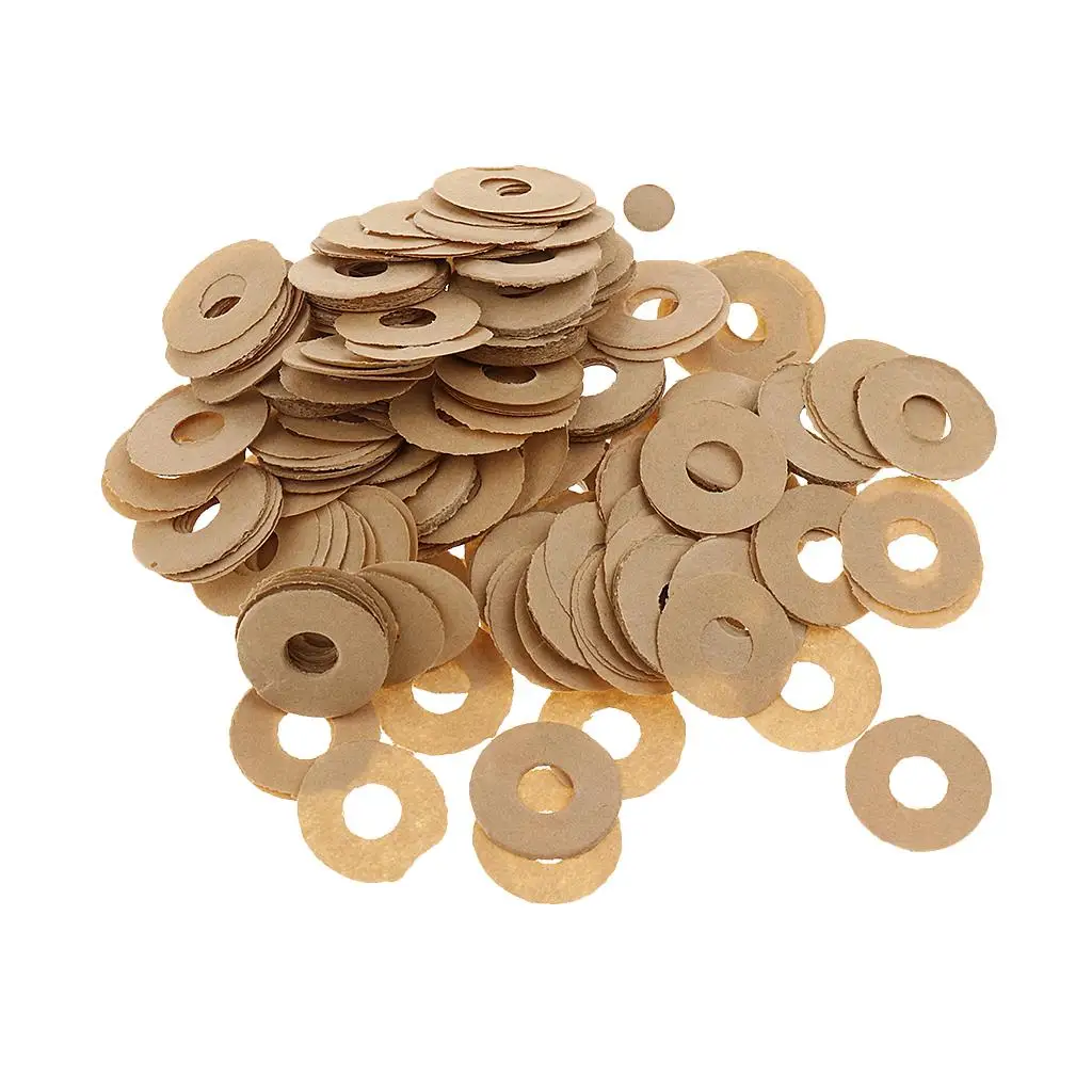 1 Pack Small Paper Piano Balance Front Rail Punchings Piano Regulating Tool Shims DIY Dia. 12mm Piano Replacement Parts