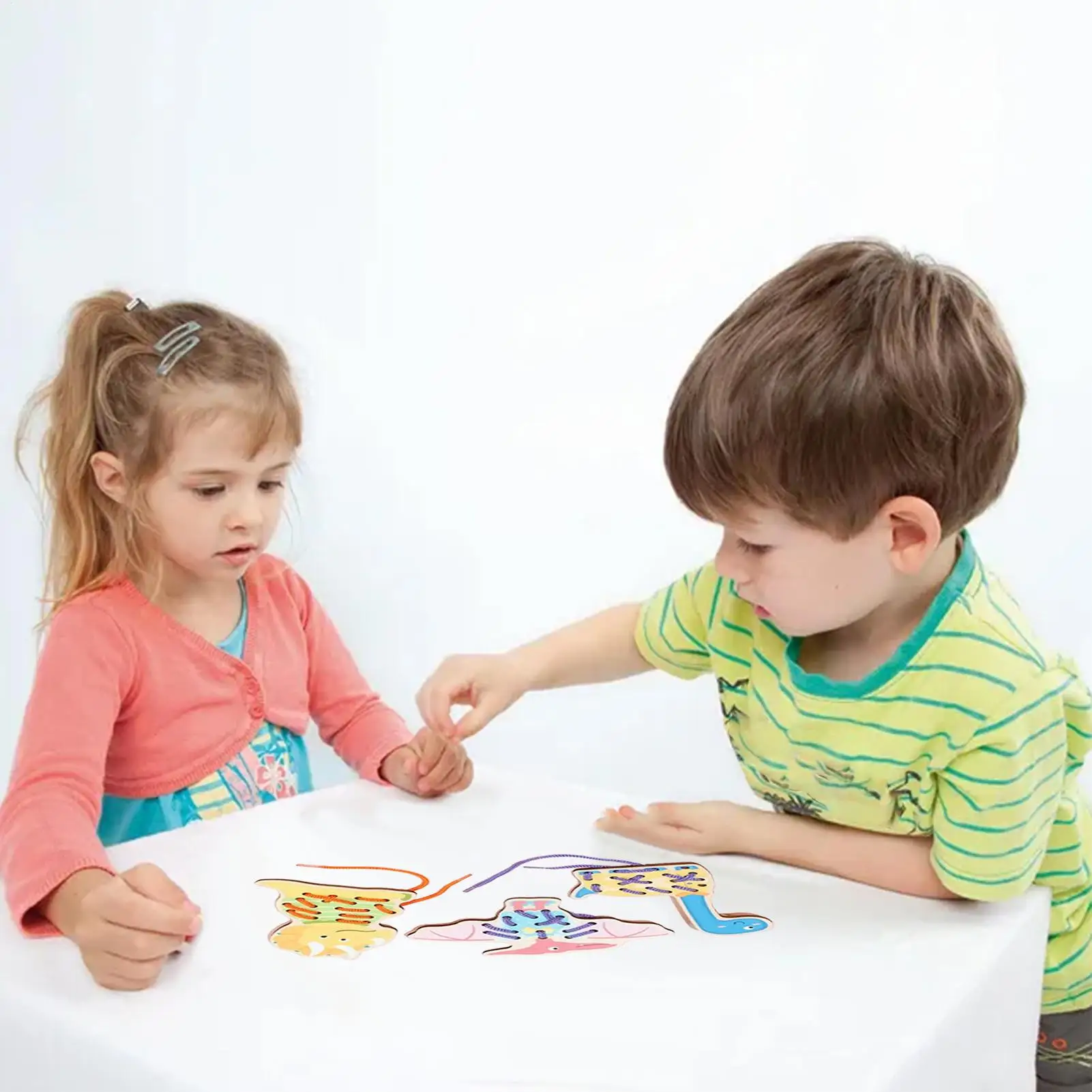 لعبة جلد للأطفال المهارات الحركية الدقيقة التعلم المبكر لعبة ربط خشبية لمرحلة ما قبل المدرسة الأطفال الصغار بنين بنات المنزل #3