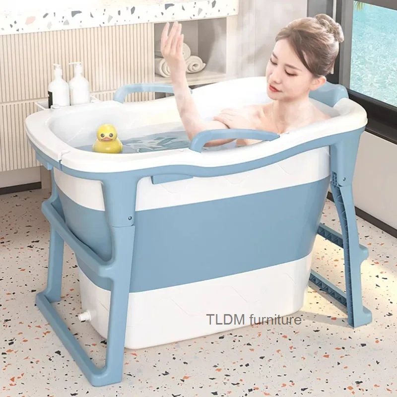 

Shower White Baby Bathtubs Kids Adults Women Foot Bath Adults Bathtub Baby Items House Baignoire Pliante House Accessories