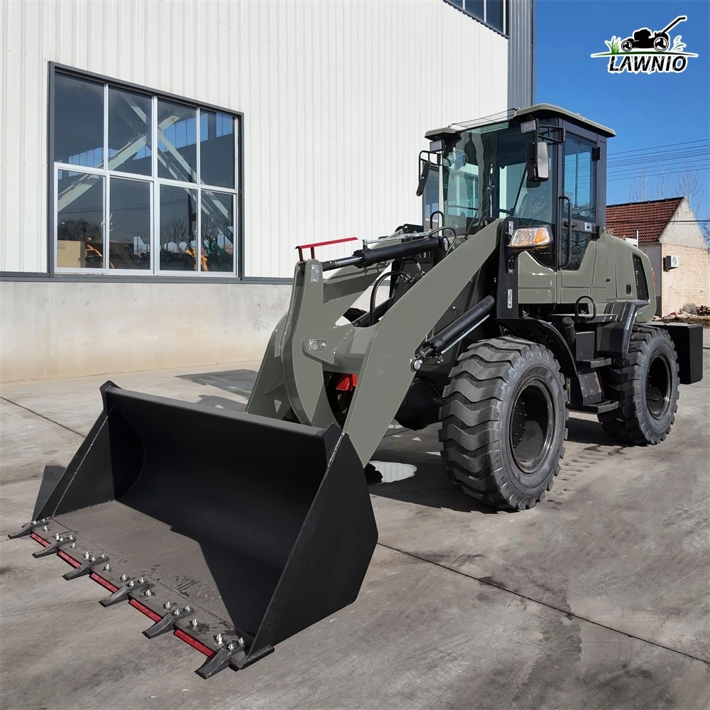 Multiple Configurations Available  Wheel Loader  Small Hub Reduction Axle and Stable Loading Earthwork  Loader