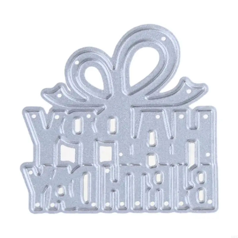 

16FC Happy Birthday Letters Cutting Die Durable Embossing Template Cutting Knife Mold