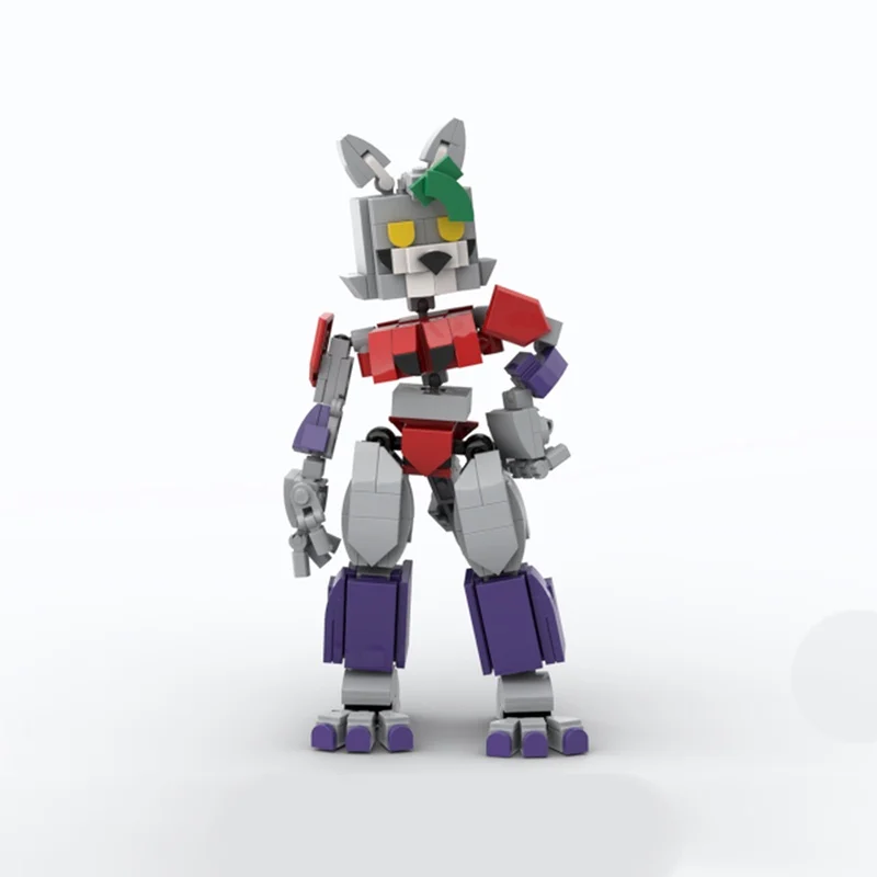 332 قطعة MOC Roxanne وولف ألعاب نموذج اللبنات العمارة لتقوم بها بنفسك فكرة هدايا عيد الميلاد التعليم الطوب الاطفال اللعب عيد ميلاد #3