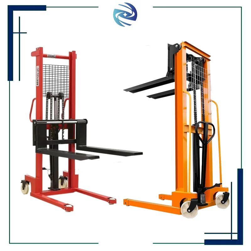

Low Price Lifting 1.6M Factory Price Forklift 1.5 Ton 2 Ton 3Ton Manual Stacker For Factory And Warehouse Wide Use
