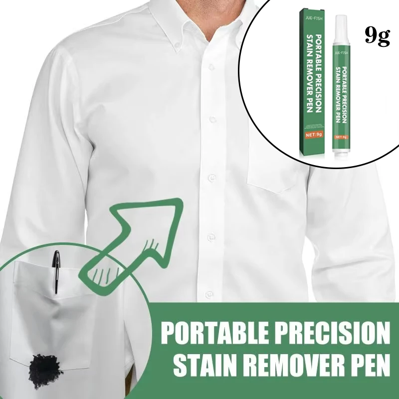 

Portable Precision Stain Remover Pen No Water Washing Local Stain Removal No Need To Wash The Whole Piece Saving Time And Effort