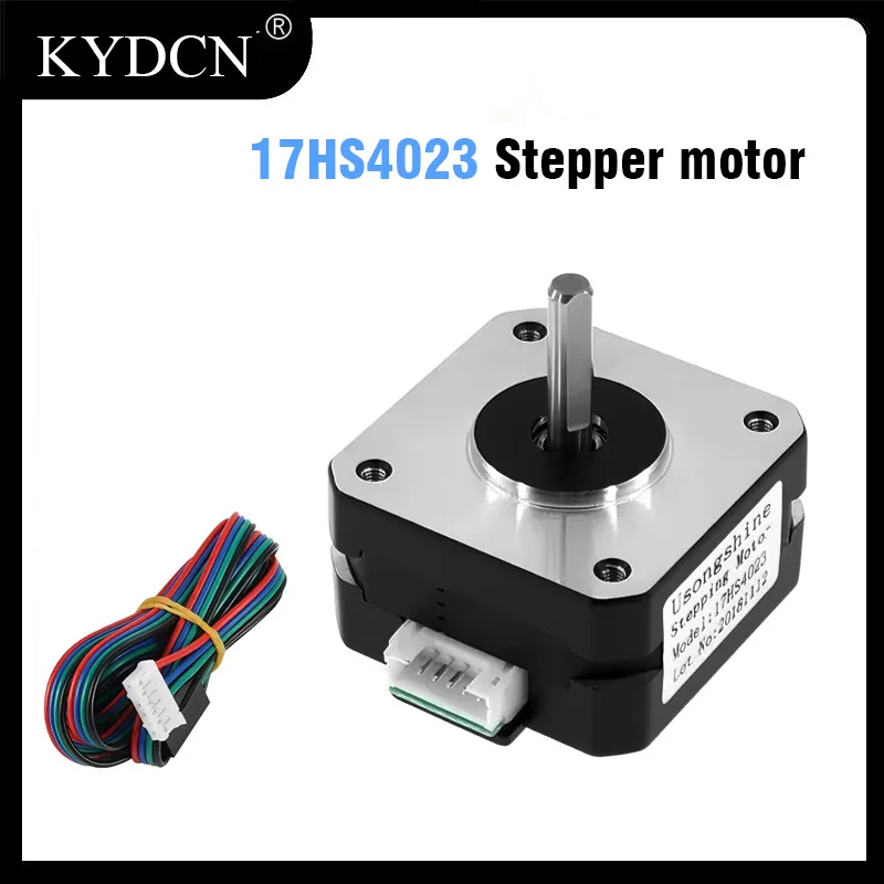 Nema17 Stepper Motor 17HS4023 42BGYH 4-lead 1.0A 130mN.m 1.8 Degree 2 Phase For CNC Router 3D Printer Engraving Machine