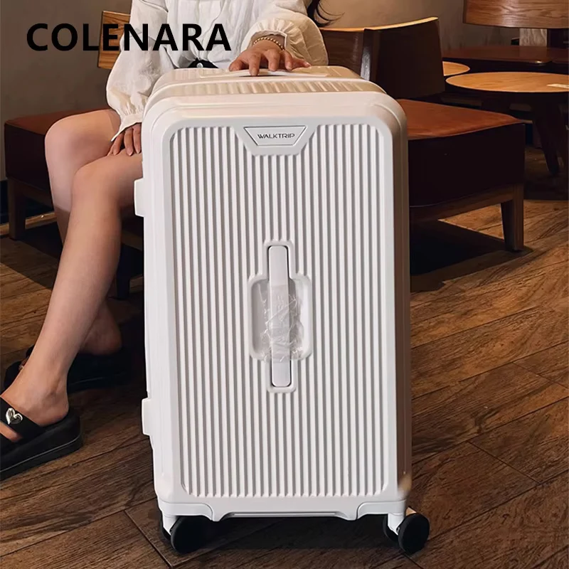 COLENARA Travel Luggage Large Capacity Trolley Case 20 Inches Boarding Box 24
