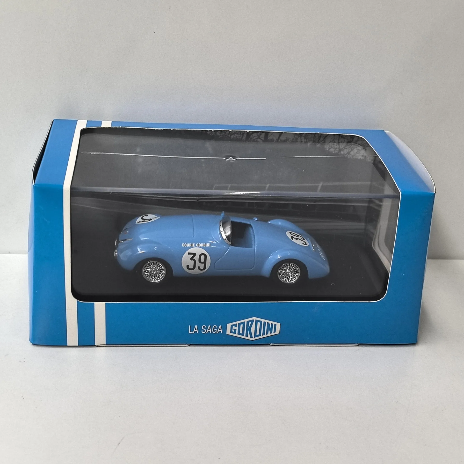 

Box Cracked Diecast ATLAS 1/43 Scale SIMCA CORDINI 1939 #39 Racing Model Alloy Car Model Display Ornament