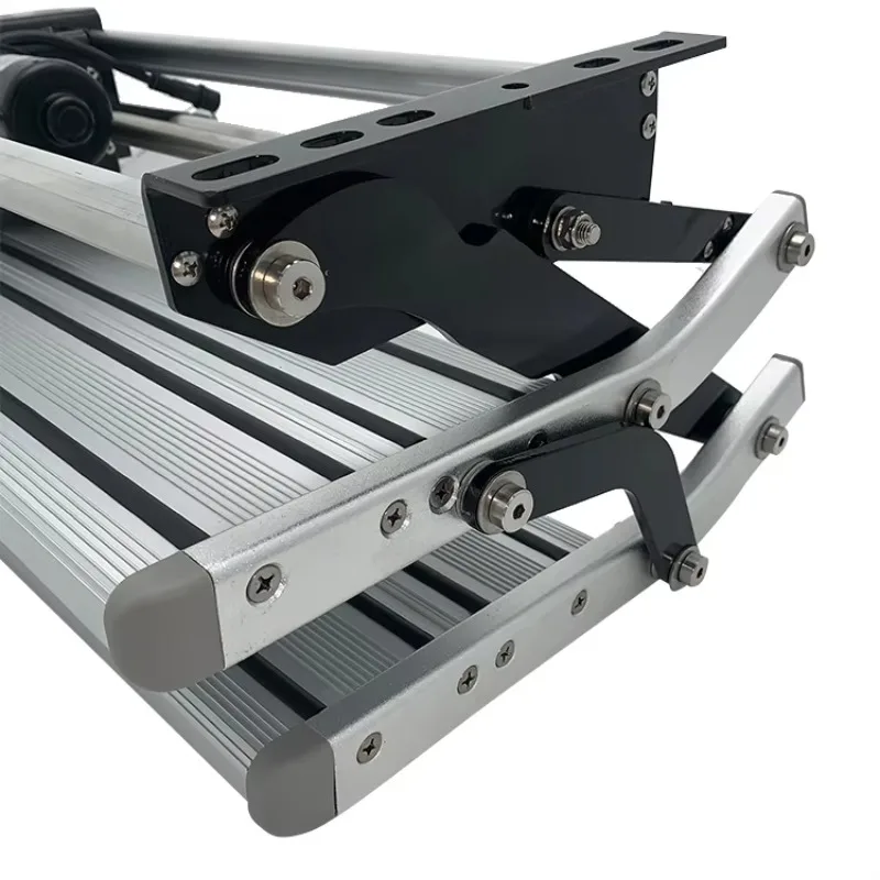 رائجة البيع قافلة Treppe Wohnmobil Rv خطوة القدم هدفين المضادة للانزلاق باب السيارة خطوة لسيارات الدفع الرباعي و Rv-أسود #3