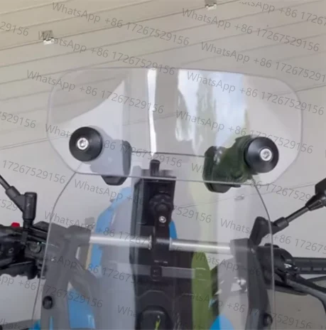 Motorcycle Windshield Universal Windscreen Spoiler Extension for  R1200GS R1250GS  Tracer 9 GT MT09