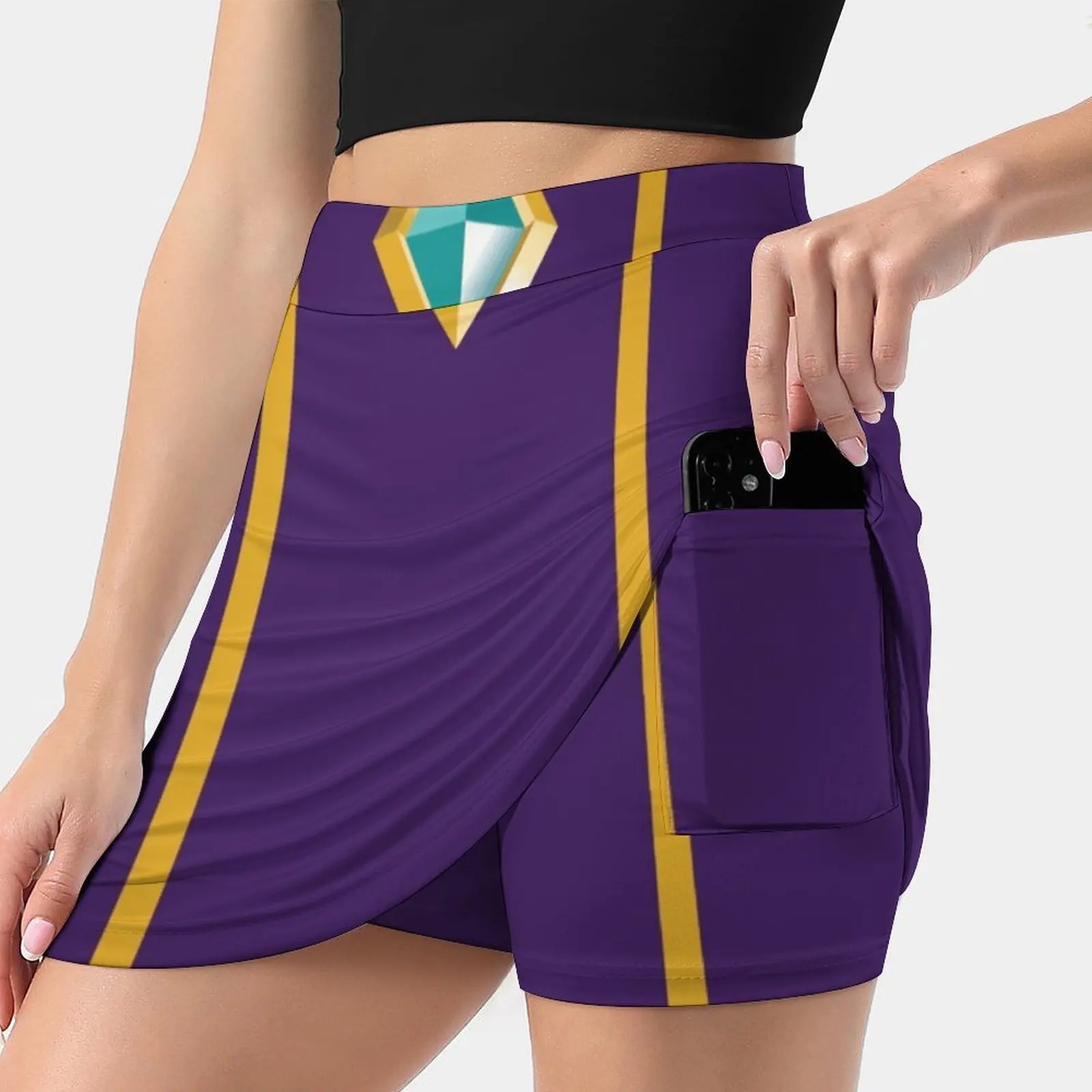 

Goddess Sword'S Gem Women's skirt With Hide Pocket Tennis Skirt Golf Skirts Badminton Skirts Running skirts Fi Skyward Sword