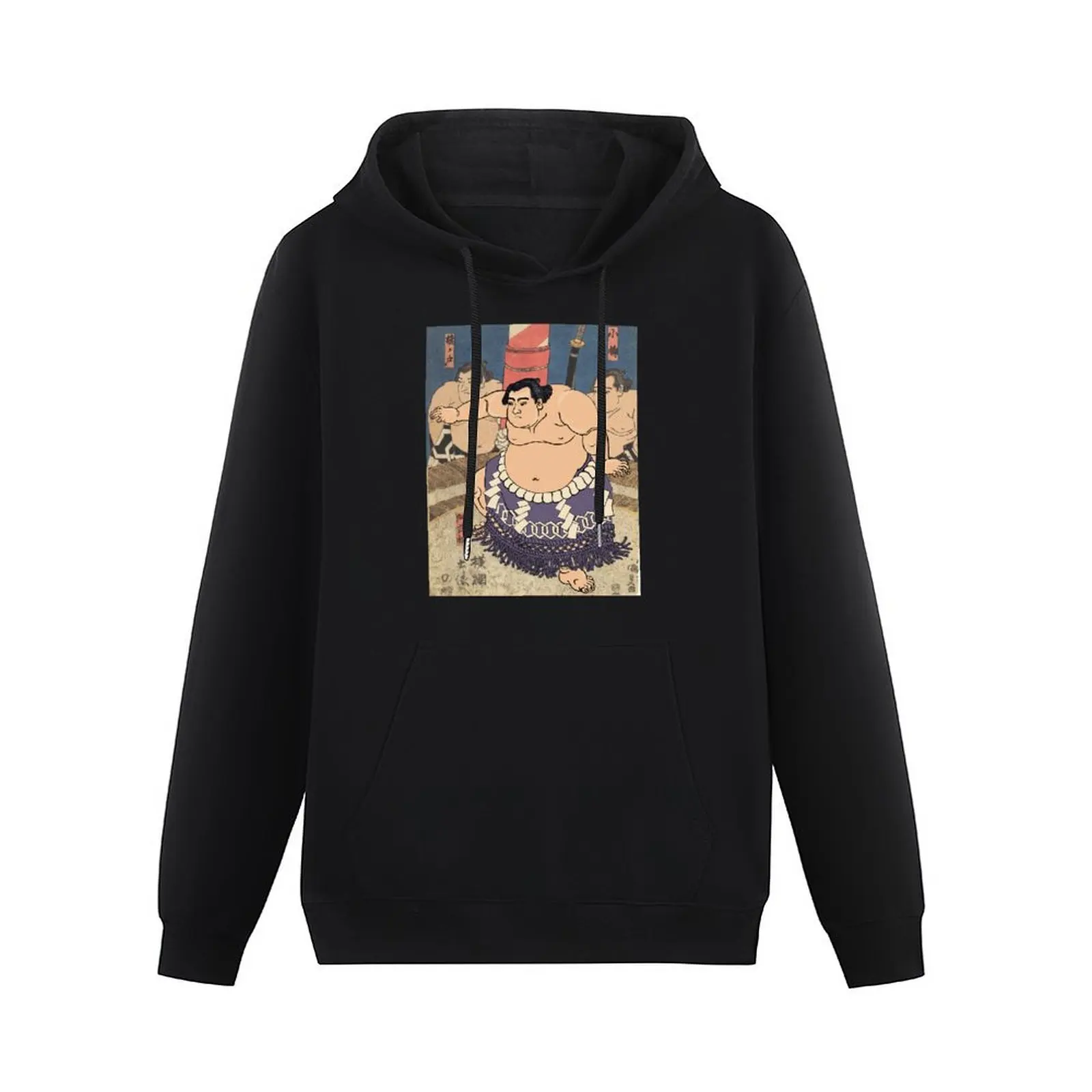 Sumo Wrestler Japanese Sumo Wrestling Match Sumo Art Japan Sport Pullover Hoodie autumn clothes autumn anime hoodie