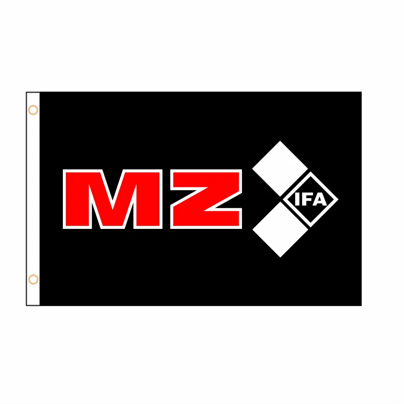 Custom Banner MZ Flag Banner 2ft*3ft 3ft*5ft Polyester Sports Advertising Car Decoration Home Gift Party Indoor Outdoor QZ-211