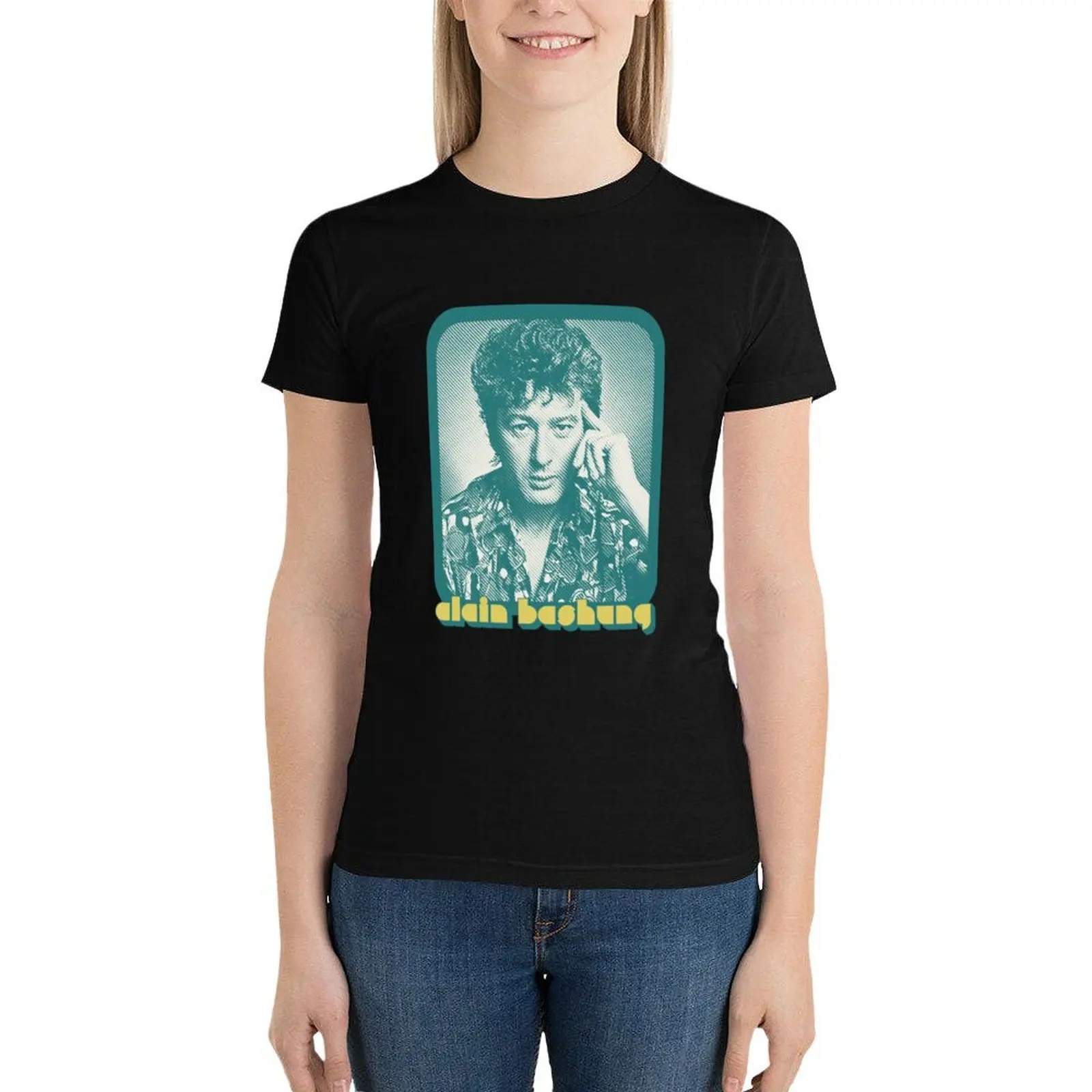 Alain Bashung T-Shirt graphics cute clothes female tshirts woman