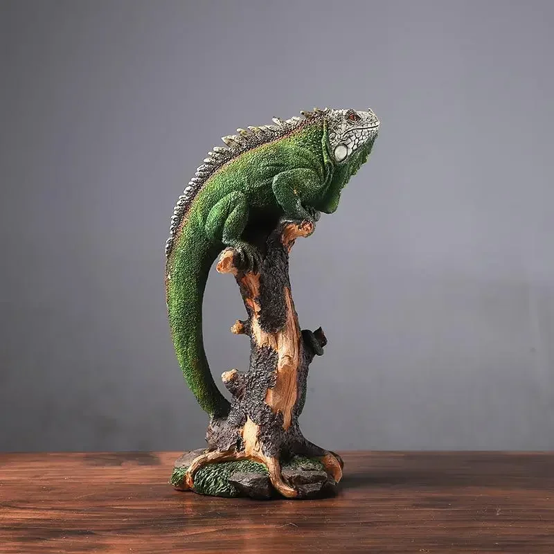 

Simulation Lizard Ornaments Office Ornaments Study Decoration Animal Resin Living Room Porch Artifact