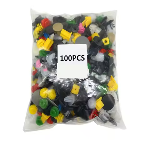 100pcs car Plastic Fastener Accessories for Ford f150 f250 focus3 focus2 Focus mk2 Kuga Ka Fiesta Hatch F-Series Fusion mondeo