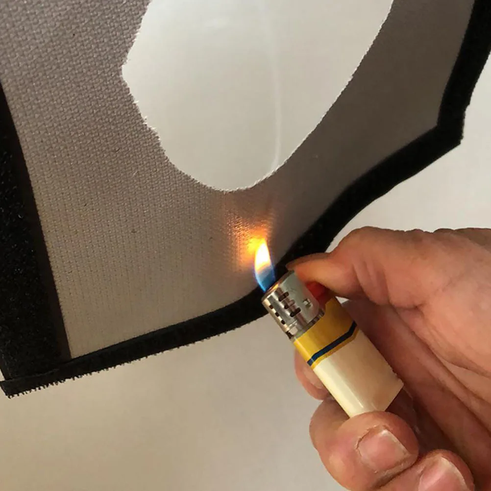 

Jack Chimney Fireproof Ring Fiberglass Protection For Hot Tent Camping Protection Ring For Stove Stove Outdoor Accessory