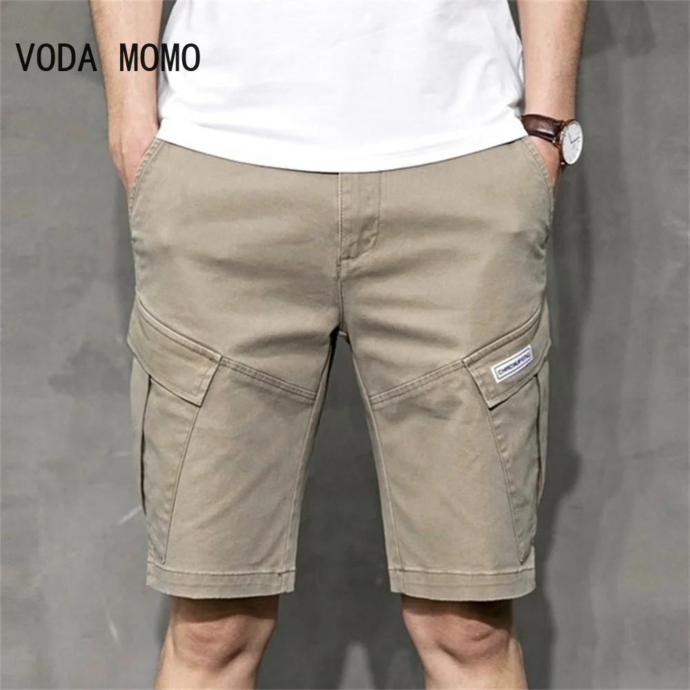 

2022 New Summer Loose shorts men's jogging short pants Casual fitness streetwear men Multi-pocket sport casual hip cargo shorts