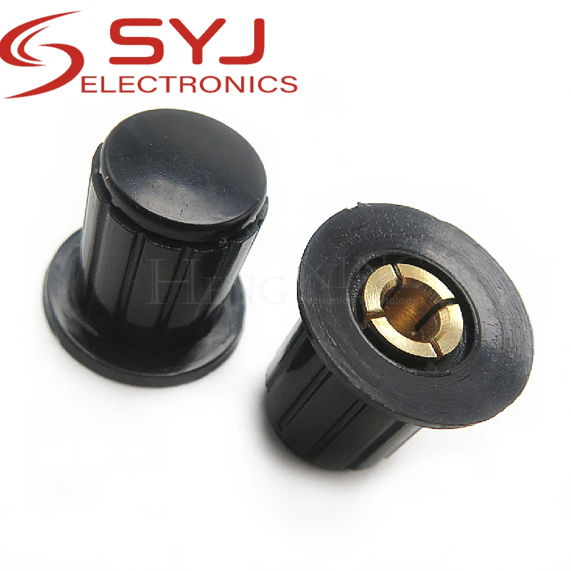 1piece Black|Copper Core Knob Hat WXD3-13-2W WH5-1A WX14-12 Potentiometer Knob