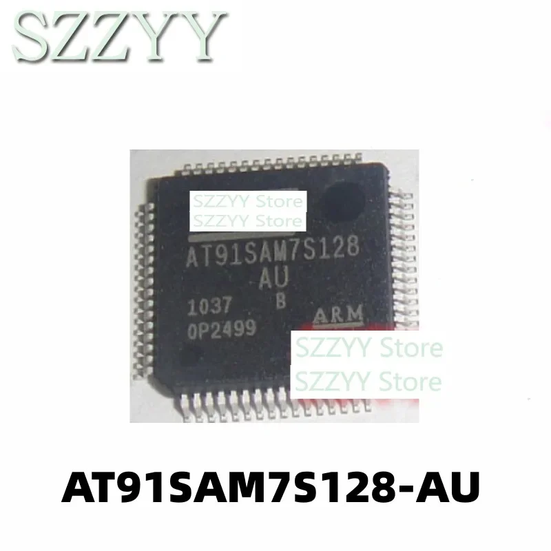 5PCS AT91SAM7S128-AU AT91SAM7S128 QFP Packaging