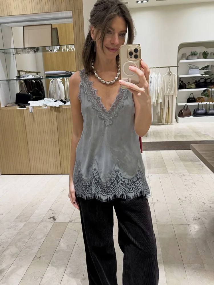 #73 Latest Lace Trim Camisole Offers