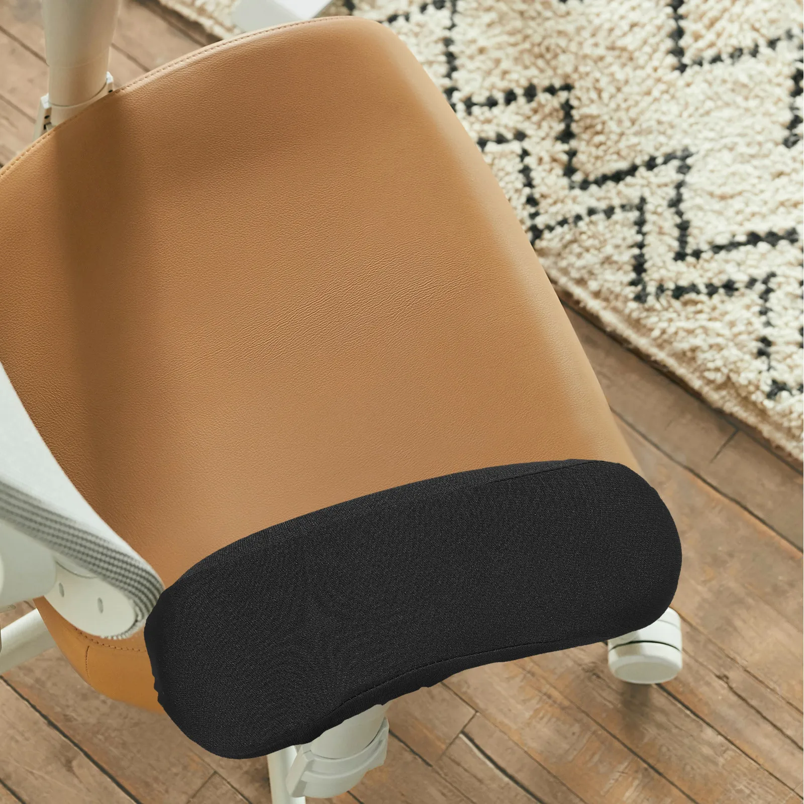 2pcs 1 Pair Chair Armrest Cover Removable Soft Skin-Friendly For Office Computer Gaming Chair Armrest Protector Sleeve Pad