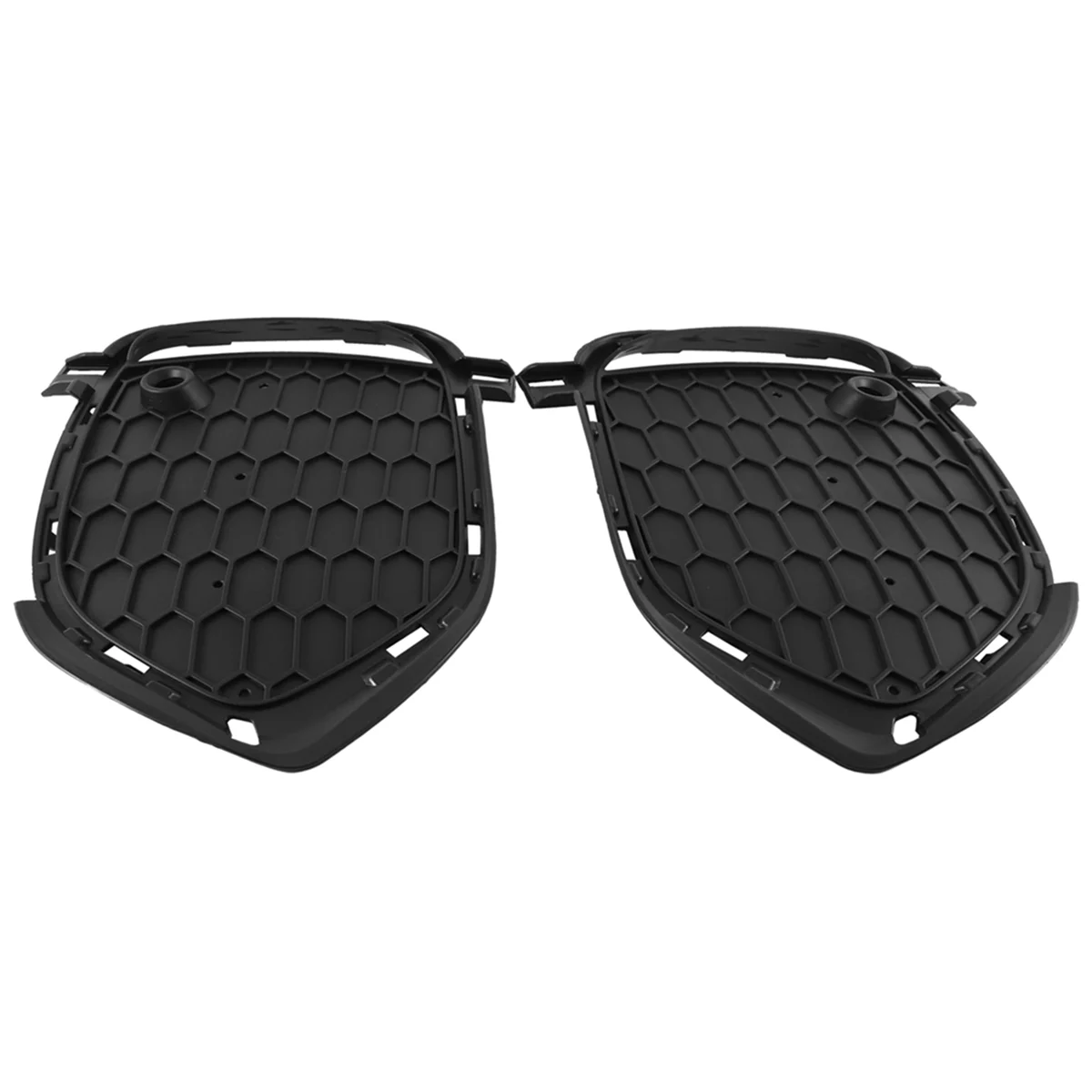 Fog Light Grille Cover1Pair for X5 F15 M Style Sport Car Front Bumper Fog Light Grille Cover LH+RH 51118064635 51118064636