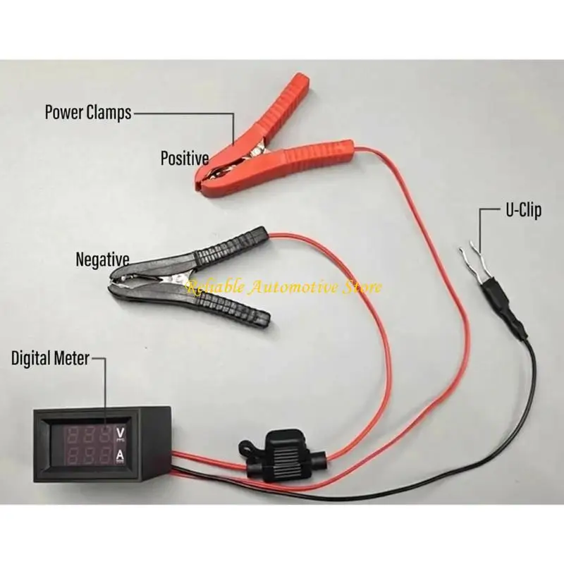 M68B Automotive Dark Current Detectors Tool For Battery Drain Testing And Maintenance