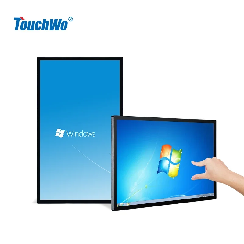 21.5 32 43 inch smart android tablet open frame touch screen panel computer capacitive touch screen monitr all in one pc