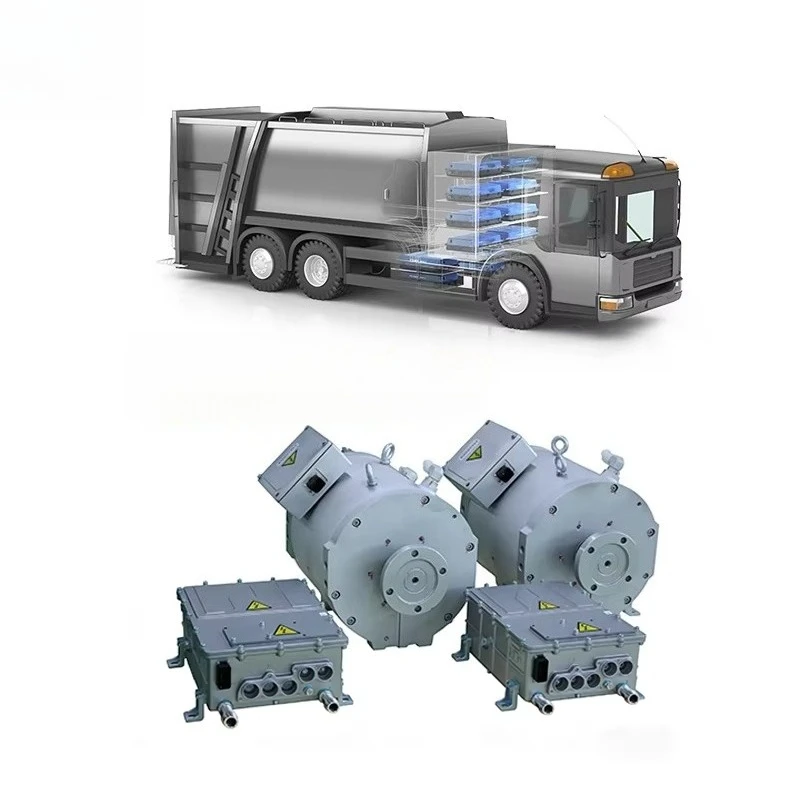 Integrated 180-300kW Smart Powertrain for City Buses & Medium-Duty Distribution Trucks