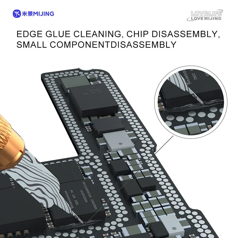 MIJING DP-18 DP-19 DP-08 5x Maintenance Blade Manual Polishing Disassembly Remove Adhesive Repair Blade Chip Disassembly Blade