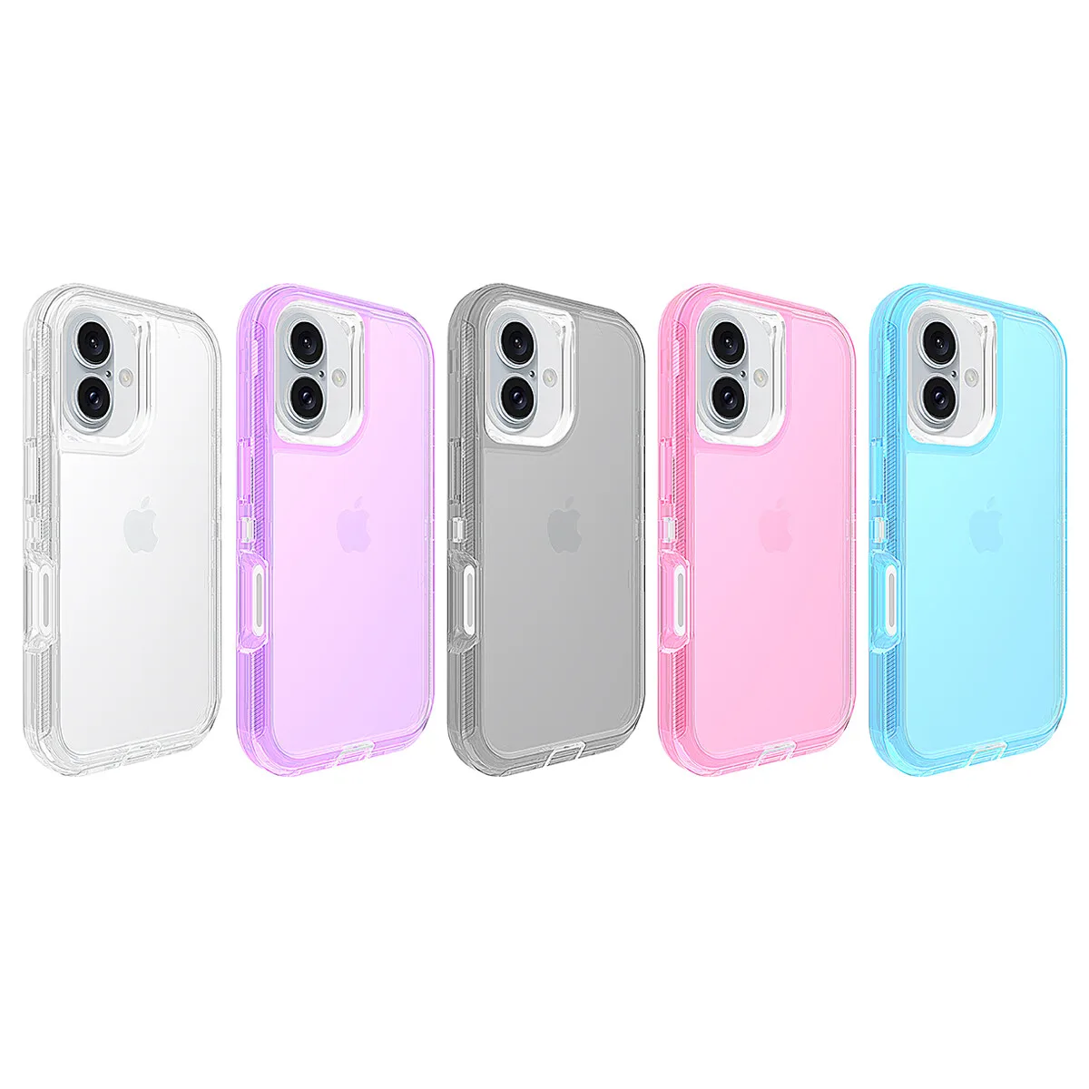 Para iPhone 17 16 15 Pro Max 17 AIR 14 13 12 11 XS 8 7Plus Capa de telefone resistente à prova de choque