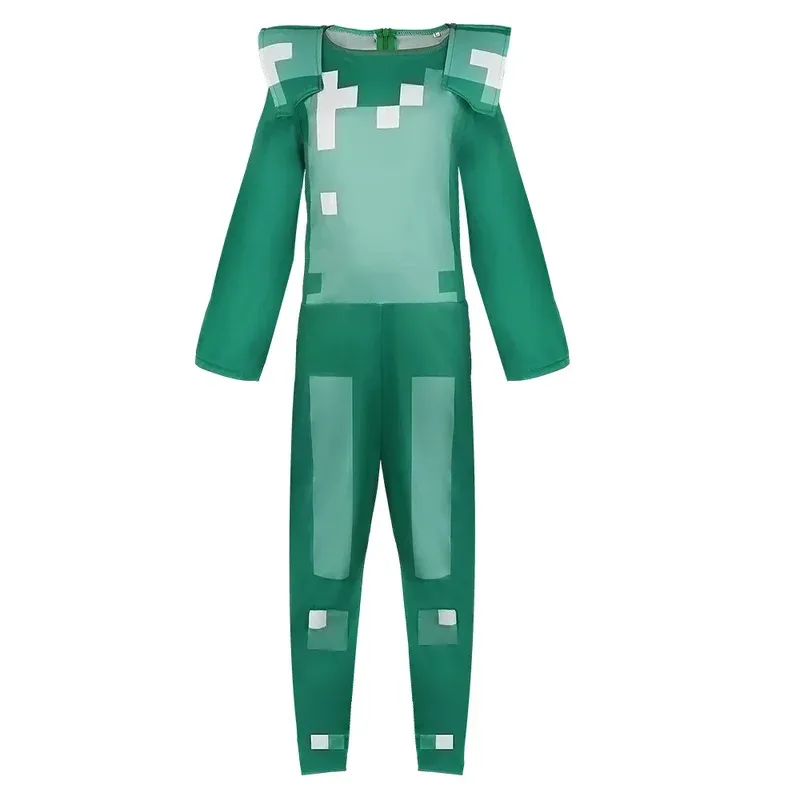 Игры Пурим, детский лучший подарок, алмазная доспехи, Алекс, игровой персонаж, набор для косплея Стива, костюмы для вечеринки на Хэллоуин для мальчиков yi; 4