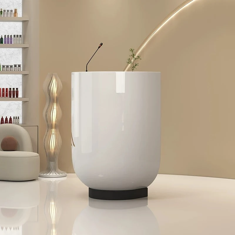 

Restaurant Small Reception Desks Modern Clinic Cashier Pulpit Reception Desks Counter Lectern Mostrador Recepcion Furniture