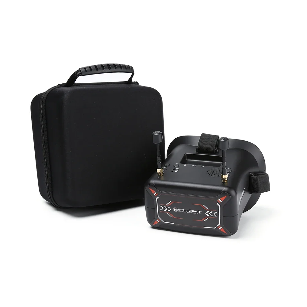 AP1IFlight 4.3inch FPV Analog Goggles 40CH 5.8GHz With DVR Function Built-in 3.7V/2000mAh Battery For FPV Drone Part