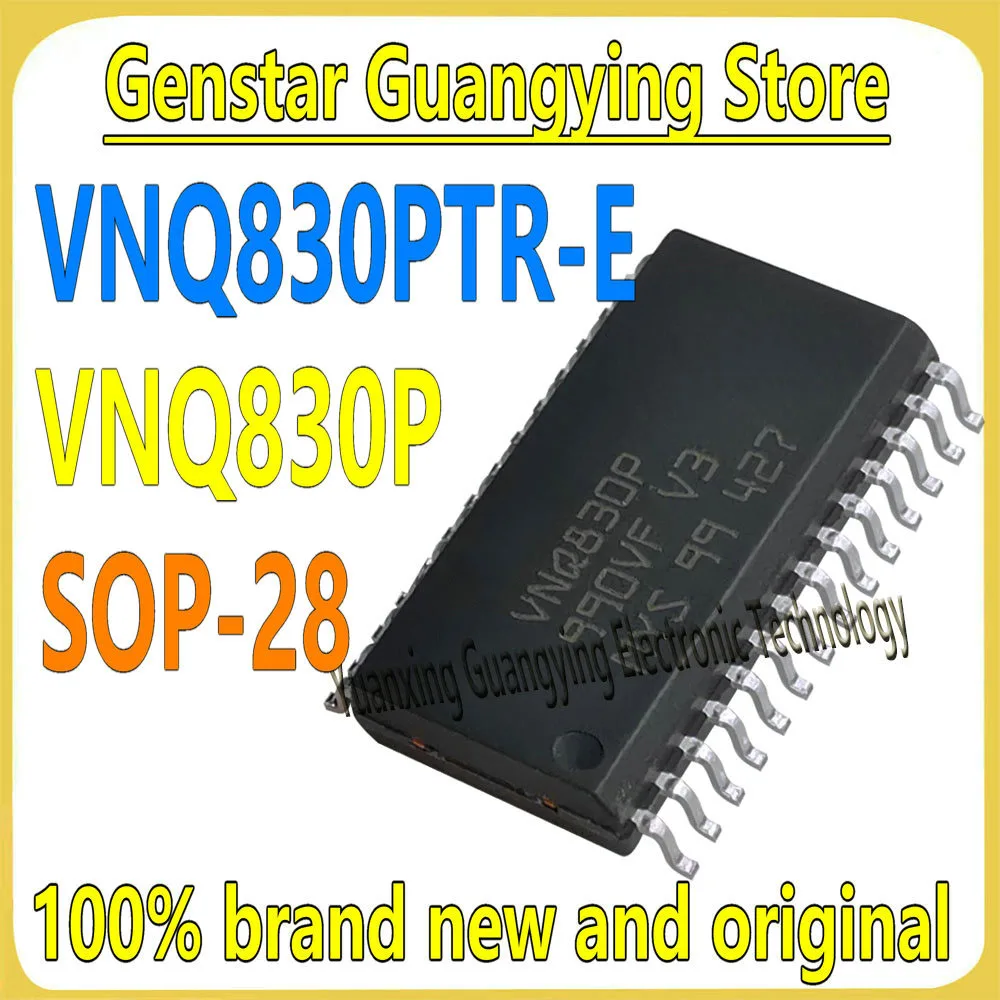 (1 piece) VNQ830PTR-E VNQ830PTR VNQ830P VNQ830  SOP-28 Four-channel high-side driver Chip IC 100% brand new
