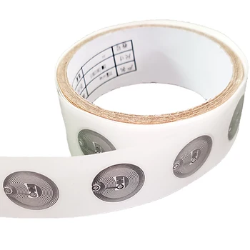 25MM CUID אנדרואיד App MCT לשנות UID לשינוי S50 1K NFC מדבקת רטוב שיבוץ 13.56MHz NFC תג בלוק 0 לכתיבה Laber עותק Clone