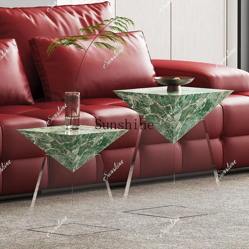 Floating edge few minimalist design high-end corner few high-end sofa side cabinet small table  FT