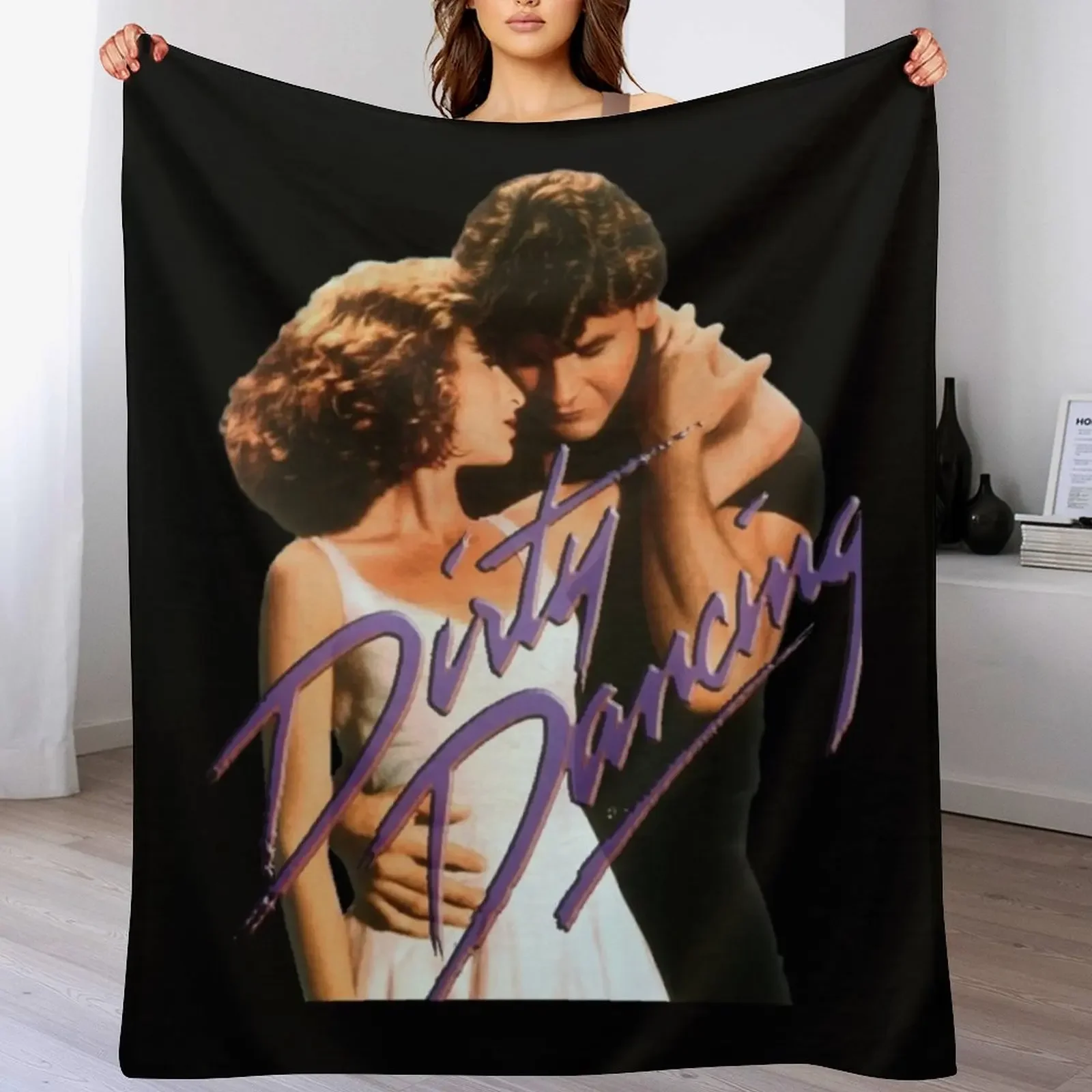 

Dirty Dancing Throw Blanket Soft Home Decor Blanket for Couch Bedroom