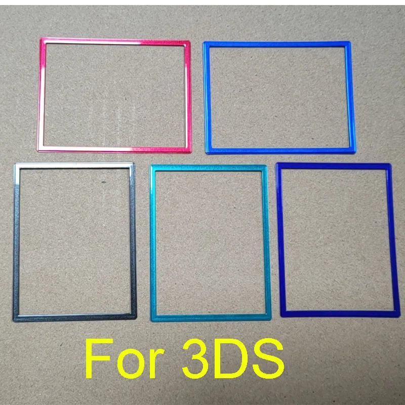 moldura de plástico para console de jogos Nintend 3DS