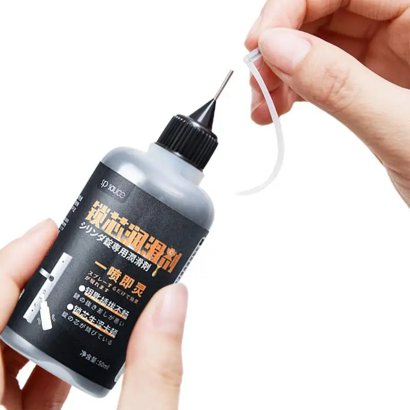 Multi-purpose Graphite Lubricants Non-toxic Fine Lubricanting For Lock Element Locksmith Cylinder Padlock 50ml ​