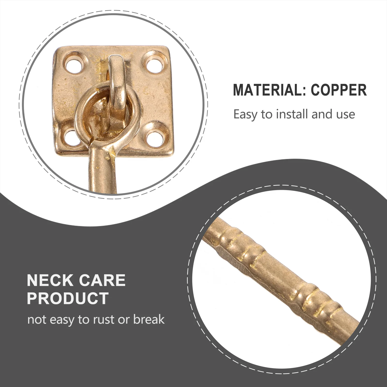 1 шт., медная ветрозащитная застежка в стиле ретро для опор раздвижного окна, дверная пряжка, поддержка раздвижного окна, аппаратные аксессуары